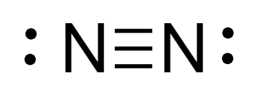 What is the molecular geometry of a nitrogen molecule \\[{N_2}\\]?